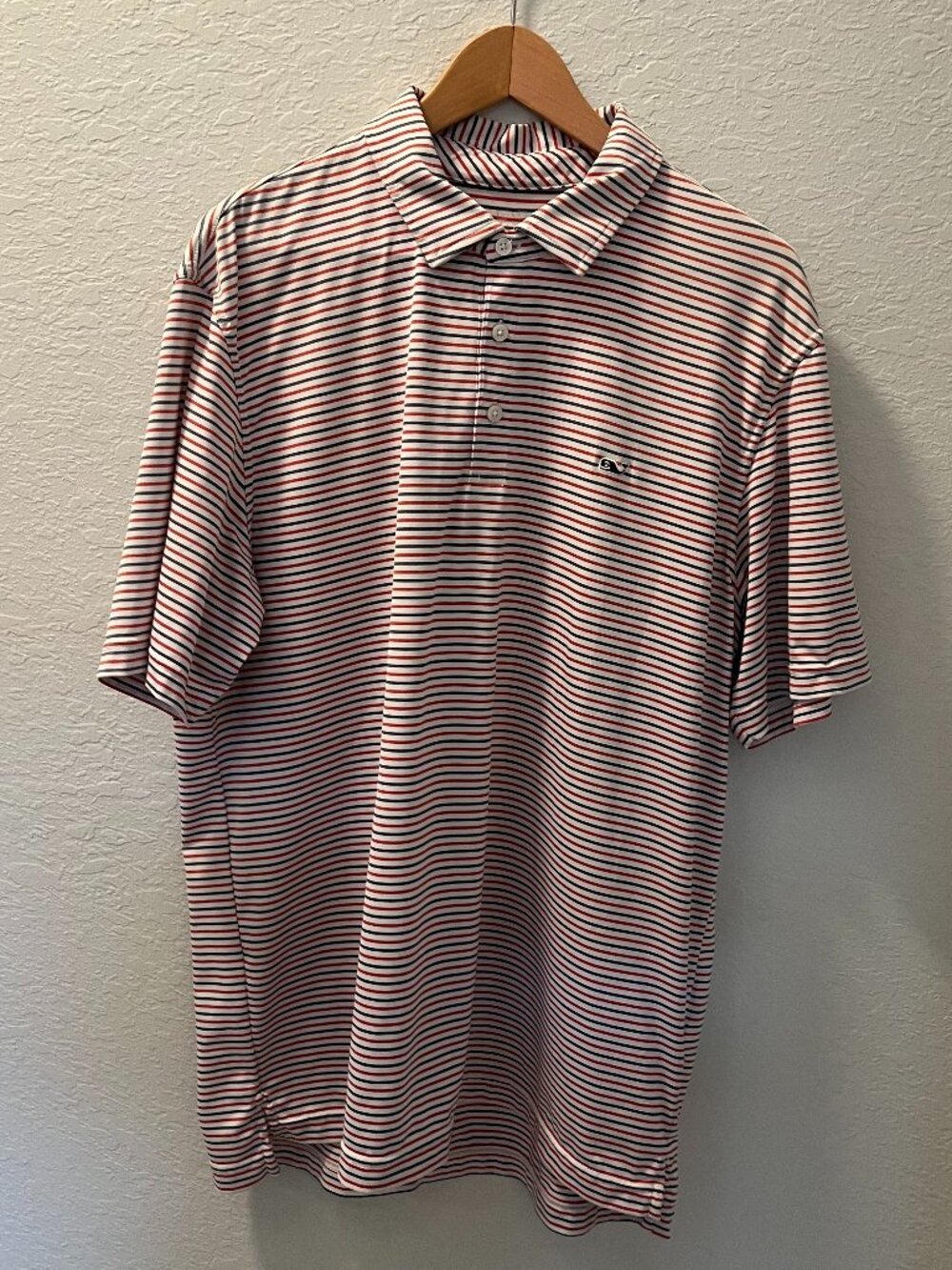 Red, White, and Blue Vineyard Vines Polo